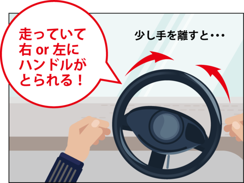 走っていて右or左にハンドルが取られる.png