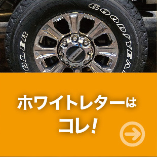 ホワイトレターはコレ!